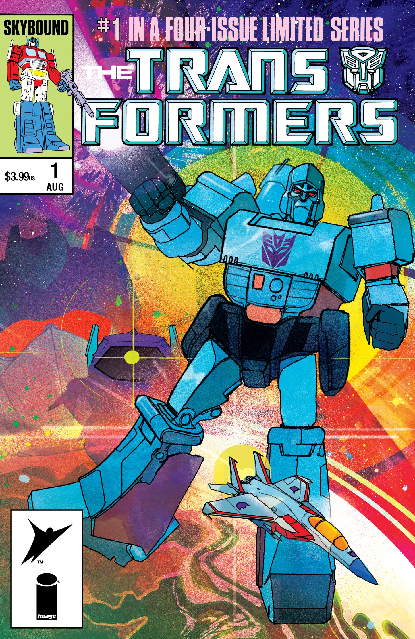 TRANSFORMERS #1 40TH ANNIVERSARY EDITION (ONE SHOT) CVR B CHRISTIAN WARD VAR - PREORDER