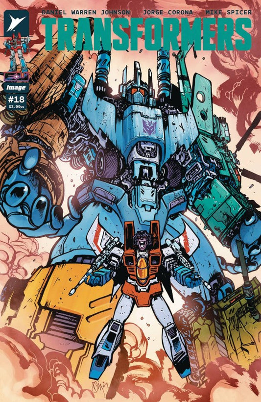 Transformers #18 Cvr A Daniel Warren Johnson & Mike Spicer - Preorder