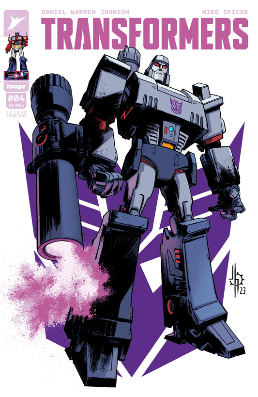 TRANSFORMERS #4 CVR A JASON HOWARD Second Printing PREORDER 3/4/24