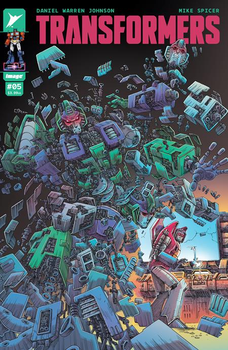 TRANSFORMERS #5 CVR B JAMES STOKOE VAR