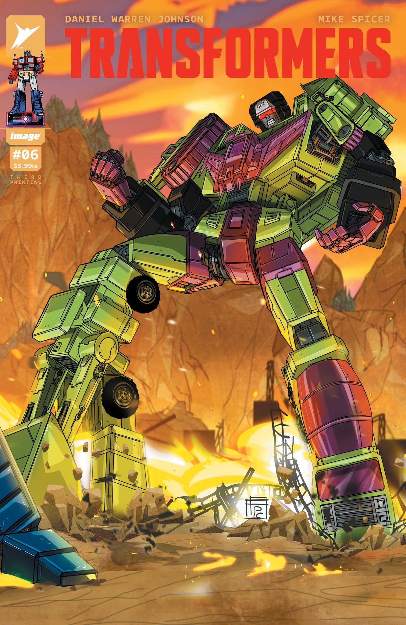 TRANSFORMERS #6 THIRD PRINTING - PREORDER