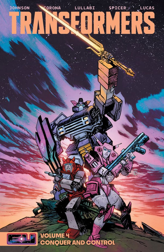 Transformers Vol. 4 Conquer and Control TP Daniel Warren Johnson Direct Market Variant