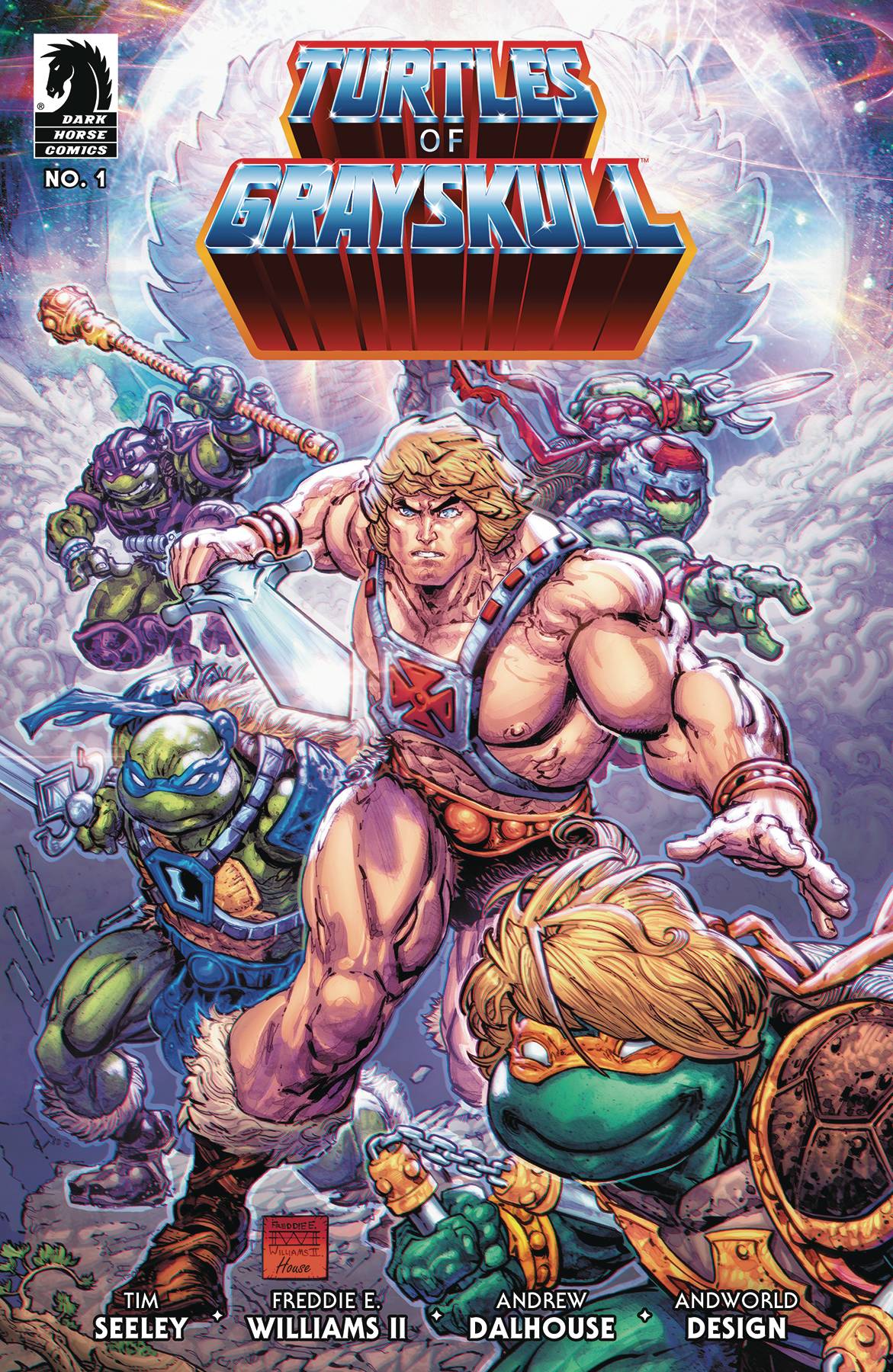 MASTERS OF UNIVERSE TMNT TURTLES OF GRAYSKULL #1 CVR A WILLI - PREORDER