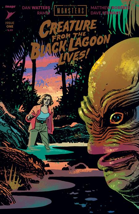 UNIVERSAL MONSTERS THE CREATURE FROM THE BLACK LAGOON LIVES #1 (OF 4) CVR C INC 1:10 DANI VAR