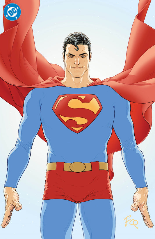 SUPERMAN UNLIMITED #1 CVR L INC 1:100 FRANK QUITELY VIRGIN CARD STOCK VAR