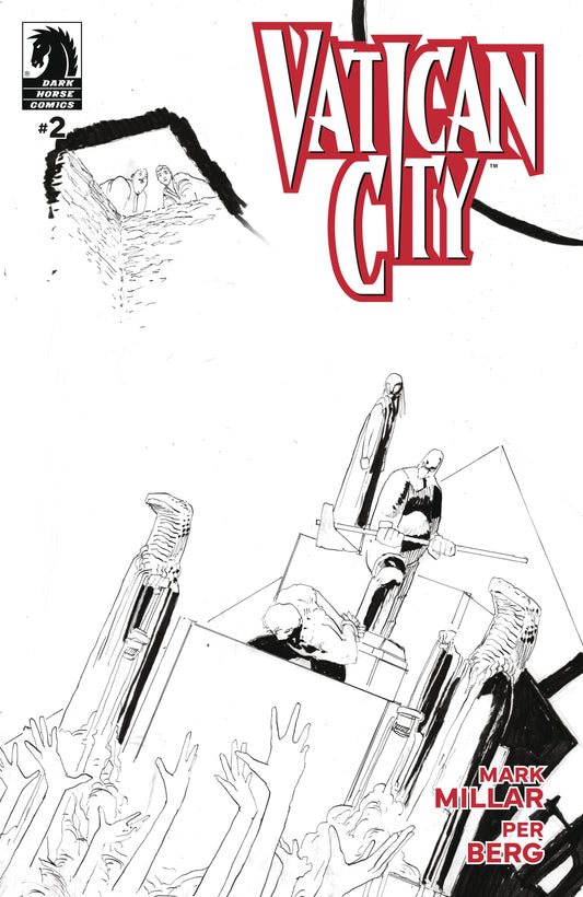VATICAN CITY #2 CVR B BERG B&W (MR) - PREORDER 21/5/25