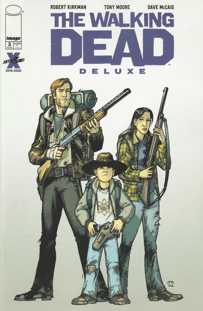 The Walking Dead Deluxe #3 Cover B Tony Moore Variant