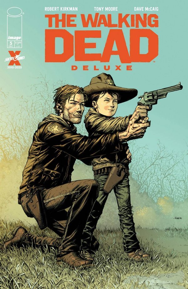 WALKING DEAD DELUXE #5 CVR A FINCH & MCCAIG (MR)