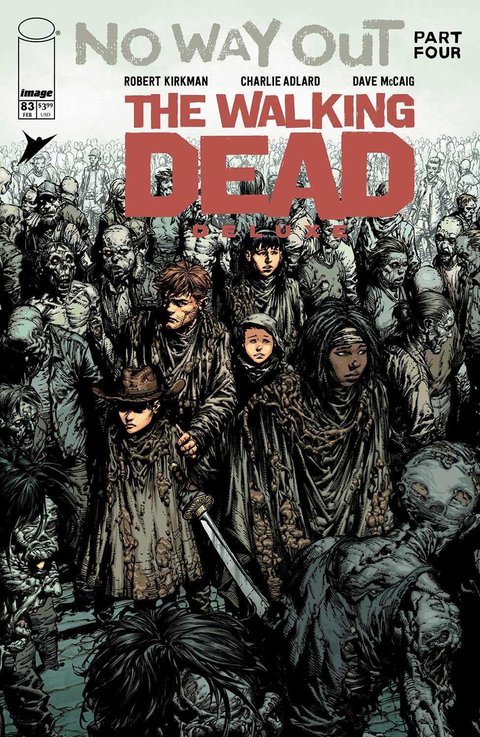 WALKING DEAD DELUXE #83 CVR A FINCH & MCCAIG (MR)