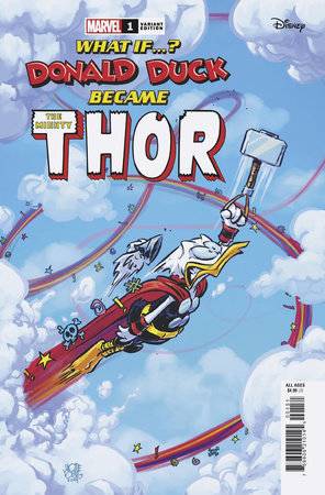 WHAT IF DONALD DUCK BECAME THOR #1 SKOTTIE YOUNG VAR - PREORDER