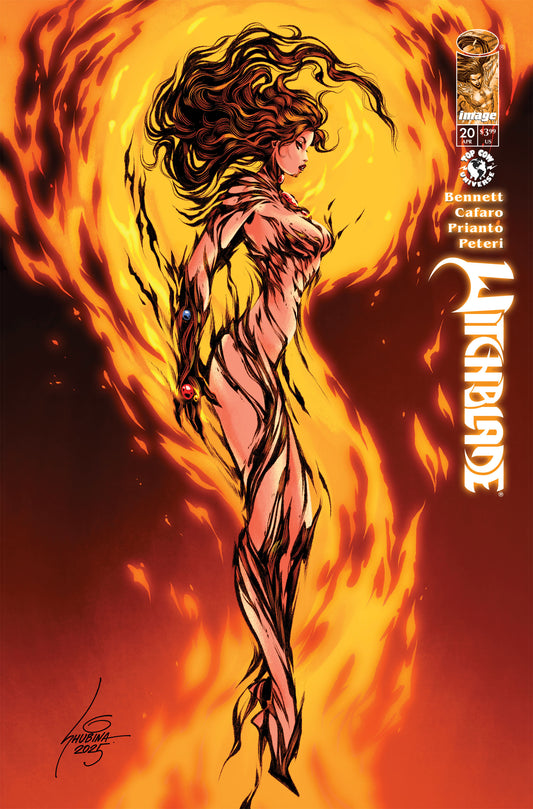WITCHBLADE #20 CVR B SVETA SHUBINA VAR (MR) - PREORDER (FOC 23/3/26) DUE IN STORE 15/4/26