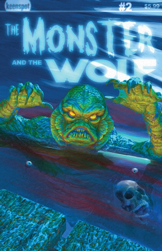 Mark Spears Monsters The Monster and the Wolf #2 Cover E Mark Spears Deep Impact Variant - DUE 14/1/26