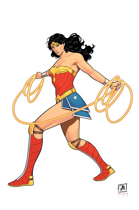 WONDER WOMAN #31 CVR G DANIEL SAMPERE CORNER BOX SPOT FOIL VAR  - DUE 18/3/26 - NOT FINAL COVER
