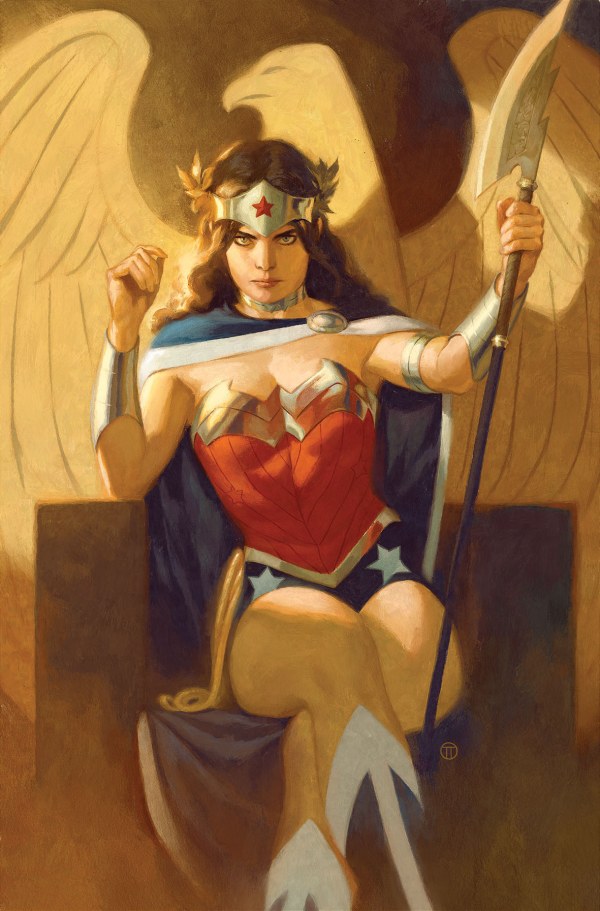 WONDER WOMAN #10 CVR B JULIAN TOTINO TEDESCO CARD STOCK VARIANT