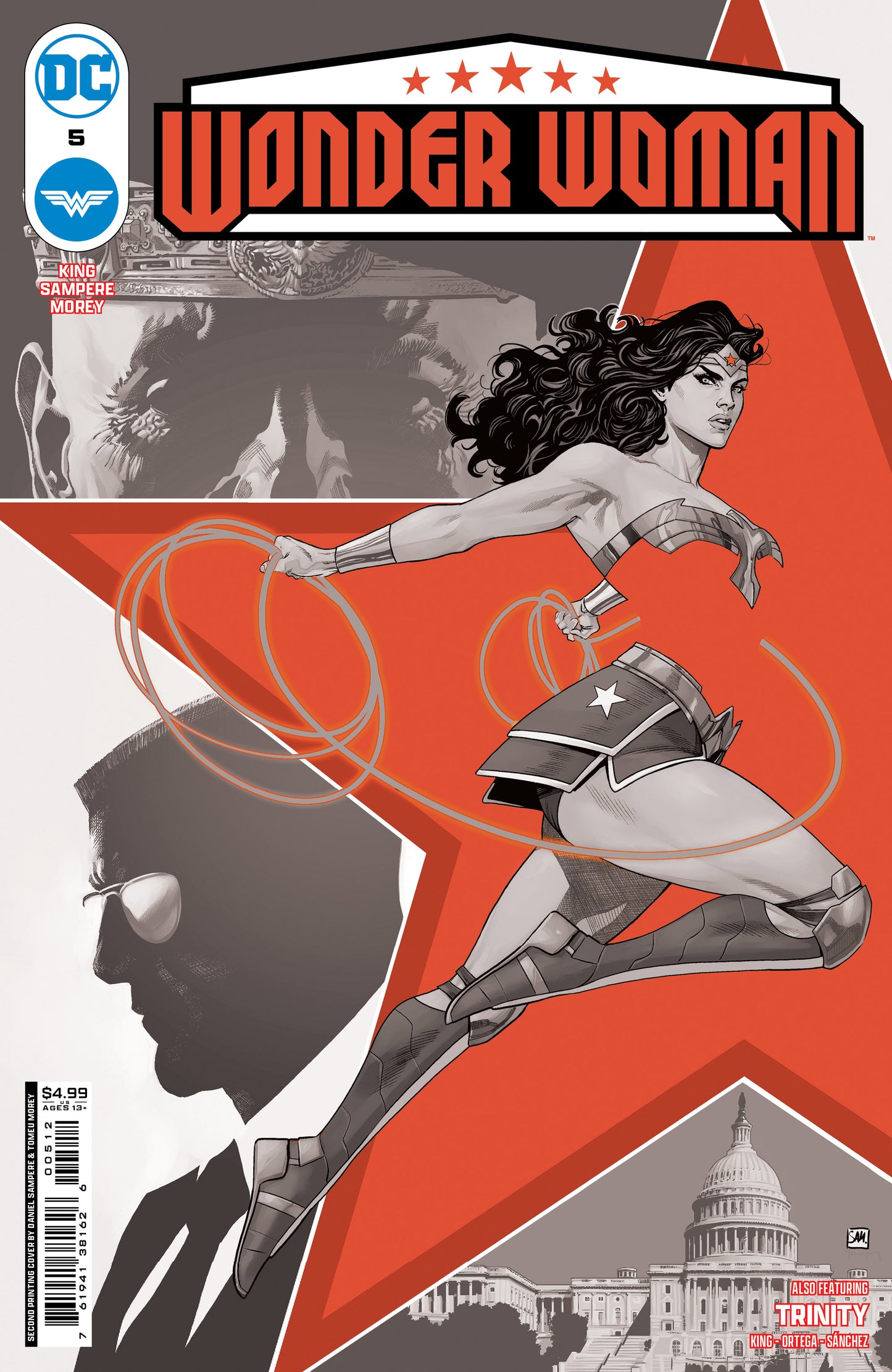 WONDER WOMAN #5 Second Printing - PREORDER 20/2/24