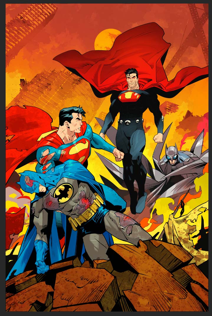 BATMAN SUPERMAN WORLDS FINEST #49 CVR A DAN MORA - DUE 18/3/26 - NOT FINAL COVER