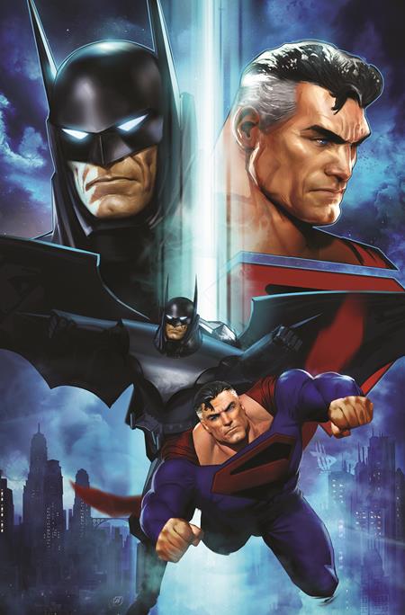 BATMAN SUPERMAN WORLDS FINEST #24 CVR B DAVE WILKINS CARD STOCK VAR - PREORDER 20/2/24