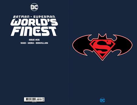 BATMAN SUPERMAN WORLDS FINEST #26 CVR E LOGO FOIL VAR - PREORDER 16/4/24