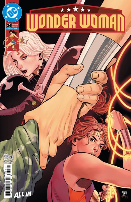 WONDER WOMAN #34 CVR A DANIEL SAMPERE