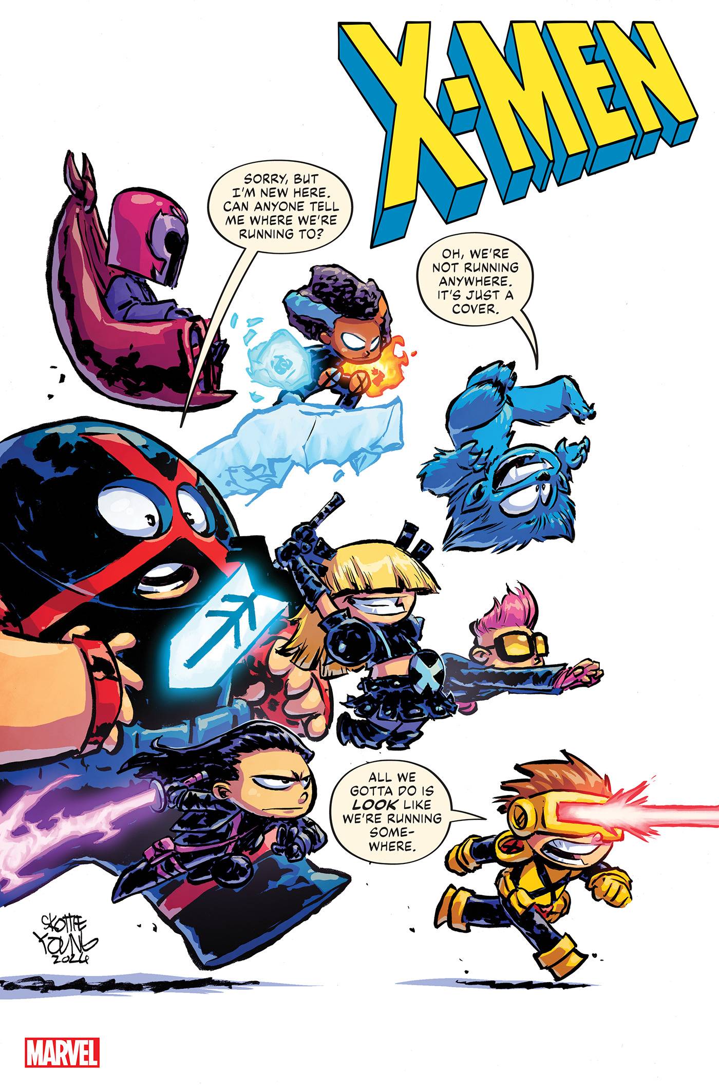 X-MEN #1 SKOTTIE YOUNG VARIANT - PRESALE DUE 10/7/24