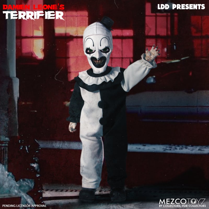 Living Dead Dolls Presents Terrifier Art The Clown