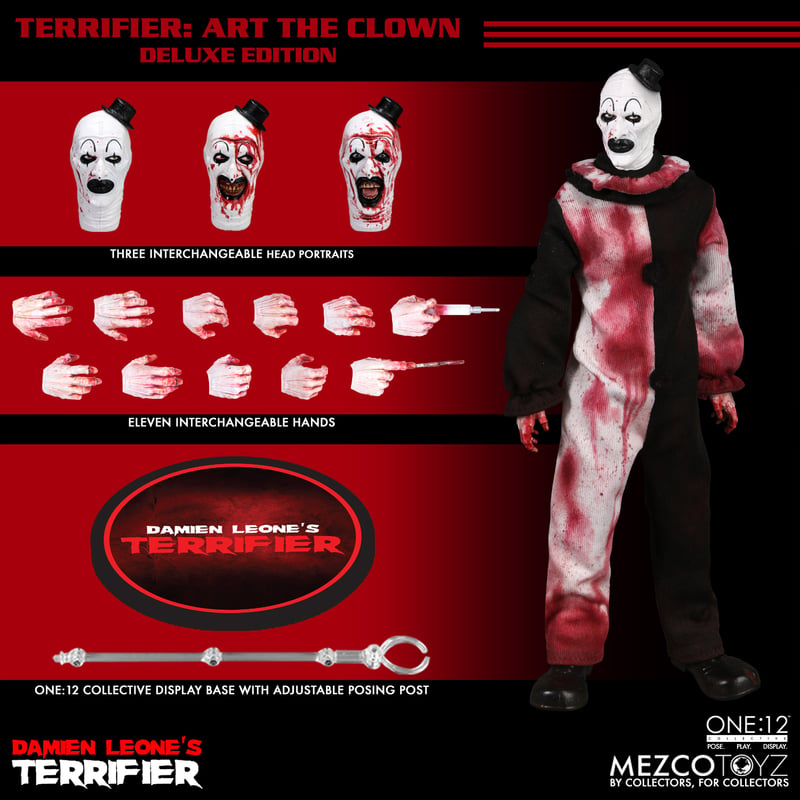 Mezco Toyz One:12 Collective Terrifier: Art the Clown - Deluxe Edition - PREORDER