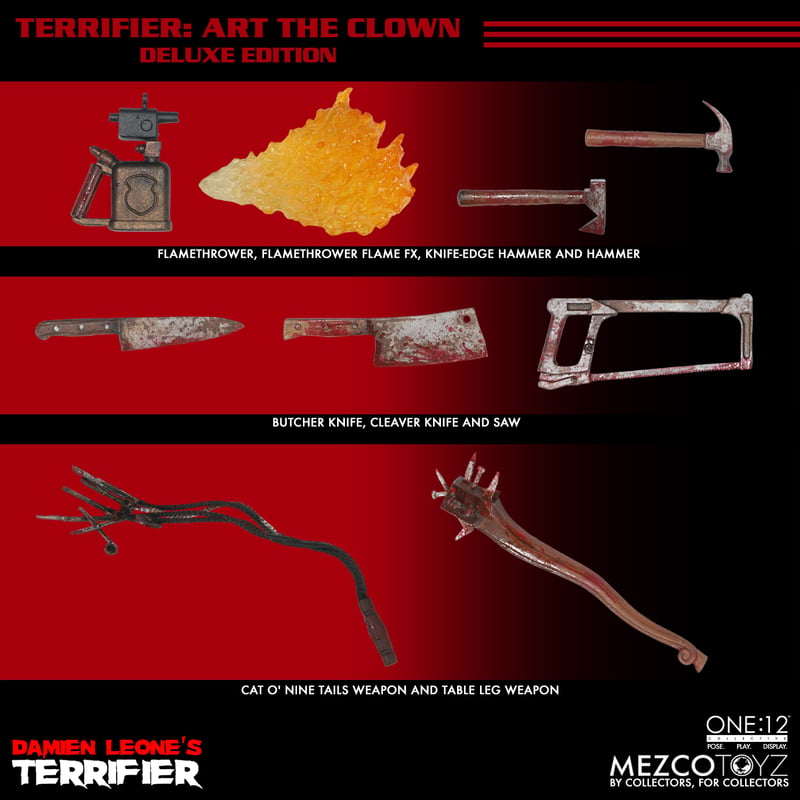 Mezco Toyz One:12 Collective Terrifier: Art the Clown - Deluxe Edition - PREORDER