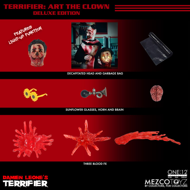 Mezco Toyz One:12 Collective Terrifier: Art the Clown - Deluxe Edition - PREORDER