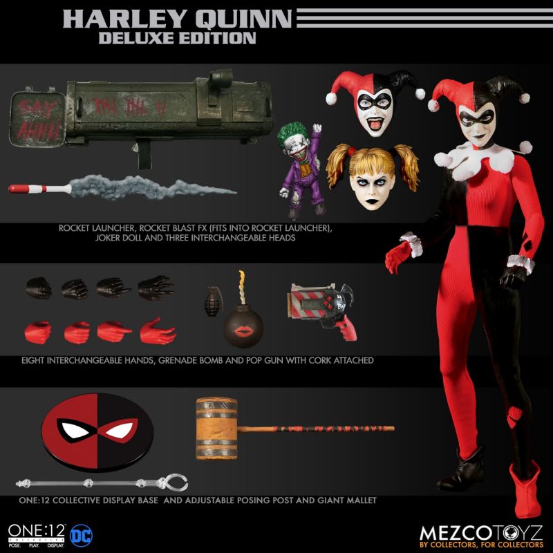 One:12 Collective Harley Quinn Deluxe Edition Action Figure