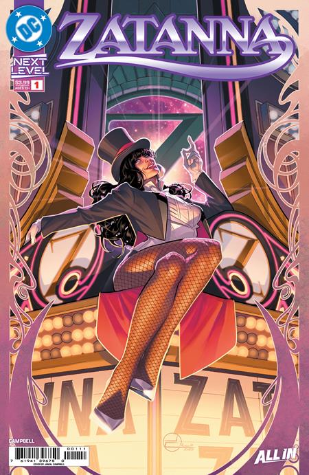 ZATANNA (2026) #1 CVR A JAMAL CAMPBELL - PREORDER (FOC 6/4/26) DUE IN STORE 24/6/26