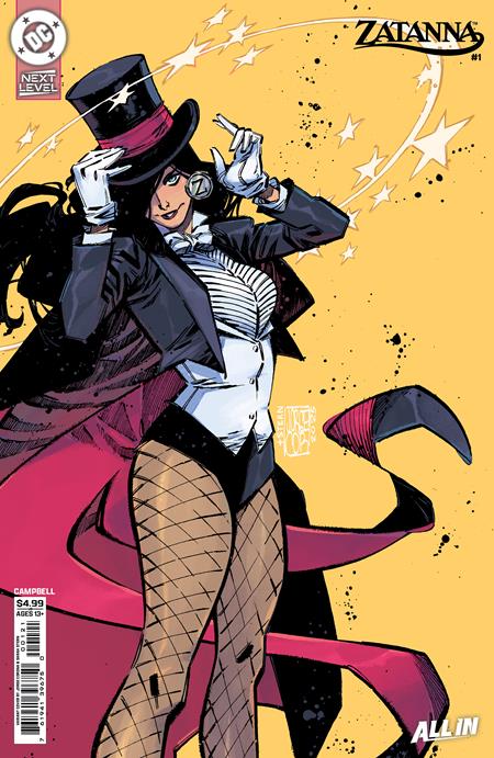 ZATANNA (2026) #1 CVR D JORGE CORONA NEXT LEVEL CARD STOCK VAR - PREORDER (FOC 6/4/26) DUE IN STORE 24/6/26