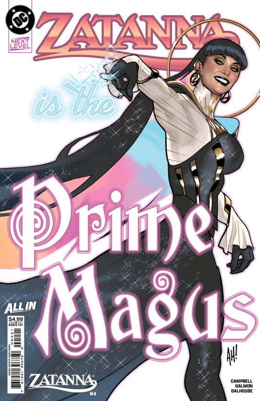 ZATANNA (2026) #4 CVR B ADAM HUGHES CARD STOCK VAR